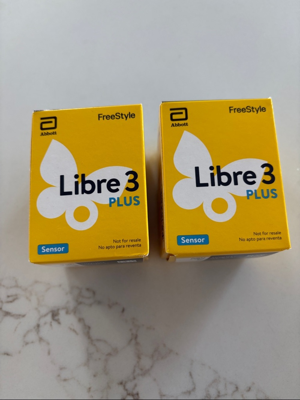 Abbott FreeStyle Libre 3 Plus Sensor - Yellow Packaging (Pair)